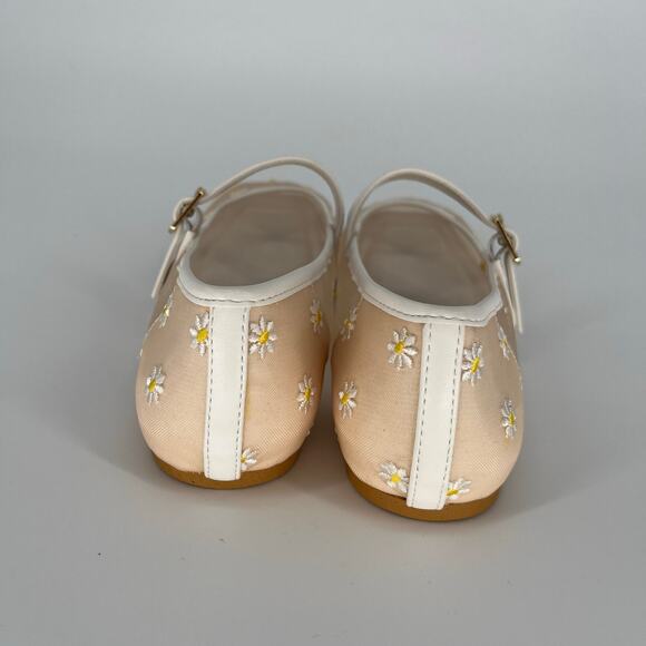 BCBGeneration Harperin Mary Jane Flats White Daisy – Size 7.5M - Picture 8 of 13